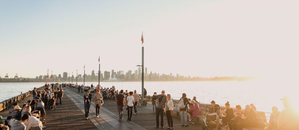 Lonsdale Pier at Sunset